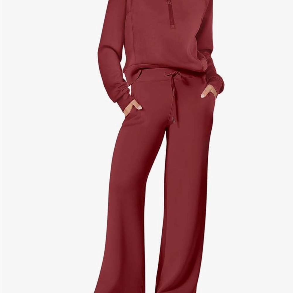 Elegant Burgundy Women's Jumpsuit